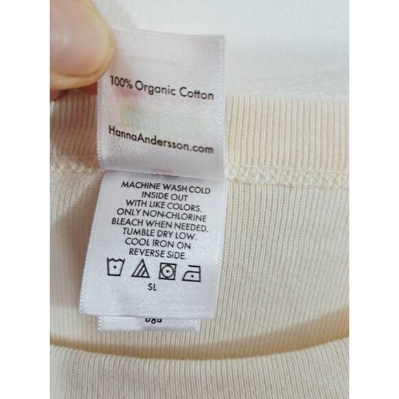 Hanna Anderson Sesame Street Graphic Long Sleeve Tee Cream Size XXL - Picture 5 of 6